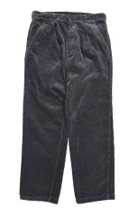 画像1: Used MHL Corduroy Pants Charcoal (1)