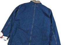 画像6: Deadstock Dickies Denim Chore Coat (6)