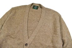 画像2: Used Jantzen Acryl Knit Cardigan Beige made in USA (2)