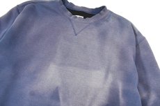 画像2: Used Carhartt Crew Neck Sweat Shirt Fade Navy (2)