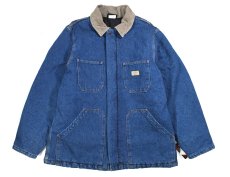 画像1: Deadstock Dickies Denim Chore Coat (1)