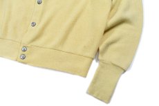 画像3: Used Izod Lacoste Acryl Knit Cardigan Yellow made in USA (3)