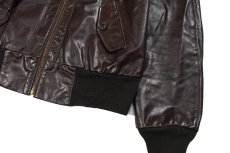 画像3: Used Gino Leathers Leather Jacket Brown (3)