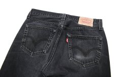 画像4: Used Levi's 501 Denim Pants Black リーバイス (4)