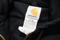 画像4: Used Carhartt Duck Thermal Lined Active Jacket Black (4)