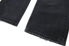 画像3: Used Levi's 501 Denim Pants Black リーバイス (3)