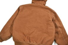 画像6: Used Carhartt Duck Active Jacket Brown (6)