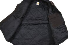 画像5: Used Carhartt Duck Vest Dark Brown (5)