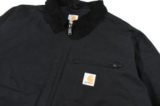 画像2: Used Carhartt Detroit Jacket Black (2)