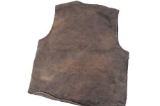 画像6: Used Carhartt Duck Vest Dark Brown (6)