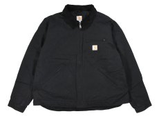 画像1: Used Carhartt Detroit Jacket Black (1)