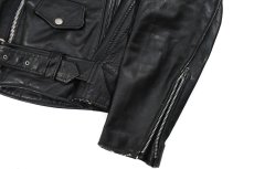 画像3: Used Double Riders Jacket Black (3)