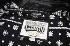 画像5: Used Open Road Double Riders Jacket Black (5)