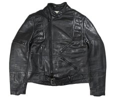 画像1: Used Wilsons Design Riders Jacket Black (1)