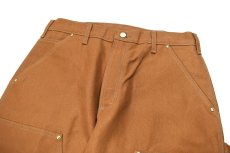 画像2: Used Carhartt Duck Double Knee Carpenter Pants Brown made in USA カーハート (2)