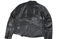 画像8: Used Wilsons Design Riders Jacket Black (8)