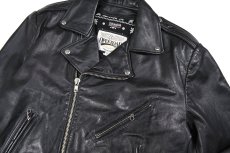 画像2: Used Open Road Double Riders Jacket Black (2)