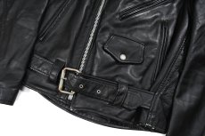 画像4: Used Double Riders Jacket Black (4)