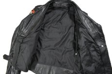 画像7: Used Double Riders Jacket Black (7)