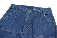 画像2: Used Carhartt Denim Double Knee Carpenter Pants カーハート (2)