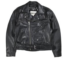 画像1: Used Open Road Double Riders Jacket Black (1)