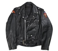 画像1: Used Double Riders Jacket Black (1)