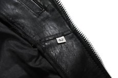 画像8: Used Double Riders Jacket Black (8)