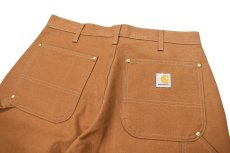 画像5: Used Carhartt Duck Double Knee Carpenter Pants Brown made in USA カーハート (5)