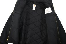 画像5: Deadstock Carhartt Duck Active Jacket Black "4 Star Trailers, Inc." (5)