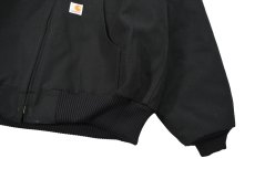 画像3: Deadstock Carhartt Duck Active Jacket Black "4 Star Trailers, Inc." (3)