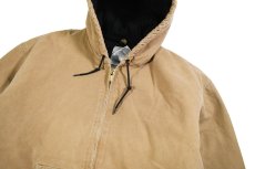 画像2: Used Carhartt Duck Active Jacket Camel (2)