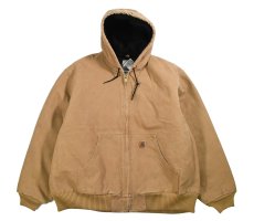 画像1: Used Carhartt Duck Active Jacket Camel (1)