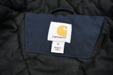 画像4: Used Carhartt Duck Active Jacket Navy "Rise" (4)