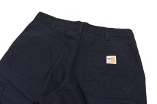 画像5: Carhartt FR Washed Duck Work Dungaree Pants Dark Navy カーハート (5)