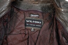 画像4: Used Wilsons Leather Jacket Brown (4)