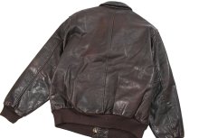 画像6: Used Banana Republic Type A-2 Leather Jacket Brown (6)