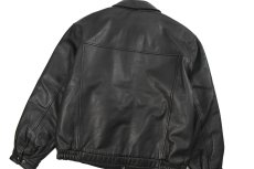 画像7: Used Croft&Barrow Leather Jacket Black (7)