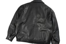 画像7: Used Roundtree&Yorke Leather Jacket Black (7)