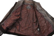 画像5: Used Wilsons Leather Jacket Brown (5)