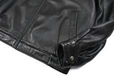 画像3: Used Roundtree&Yorke Leather Jacket Black (3)