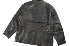 画像6: Used Polo Ralph Lauren Leather Jacket Black (6)