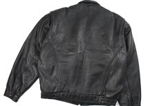 画像7: Used Mirage Leather Jacket Black (7)