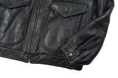 画像3: Used Mirage Leather Jacket Black (3)