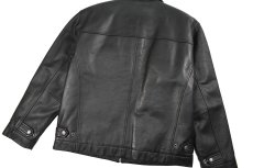 画像7: Deadstock Roundtree&Yorke Leather Jacket Black (7)