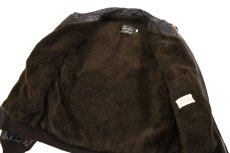 画像5: Used Grais Type A-2 Leather Jacket Brown made in USA (5)