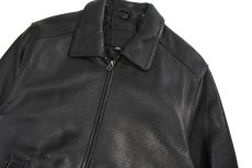 画像2: Used St John's Bay Leather Jacket Black (2)