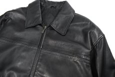 画像2: Used Roundtree&Yorke Leather Jacket Black (2)