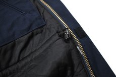 画像8: Used Carhartt Duck Insulated Traditional Coat Navy "CSM" (8)