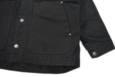 画像3: Used Carhartt Full Swing Chore Coat Black (3)