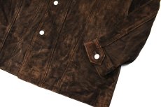 画像3: Used Levi's Suede Jacket Brown (3)